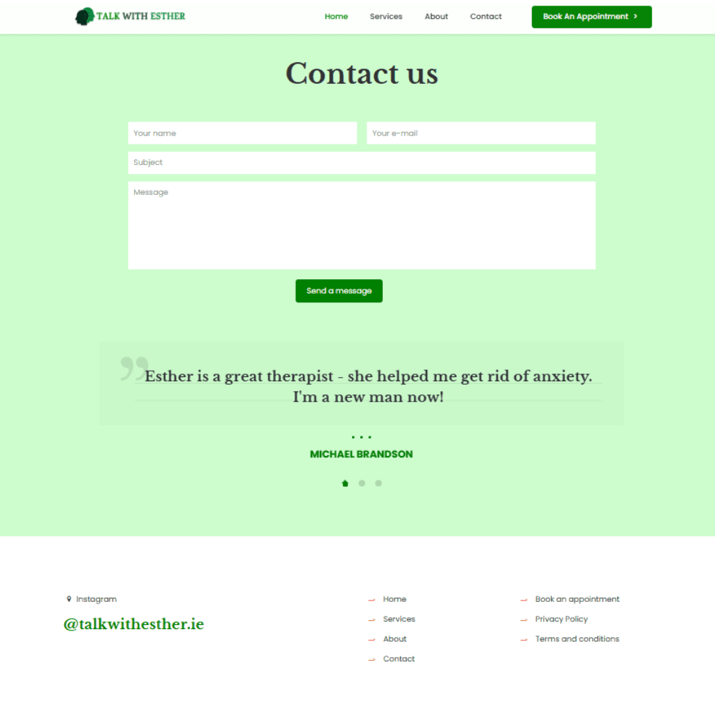 Talk with Esther screenshot 2