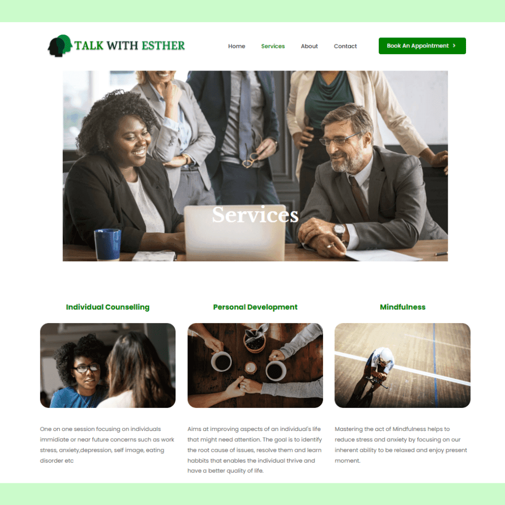 Talk with Esther screenshot 1