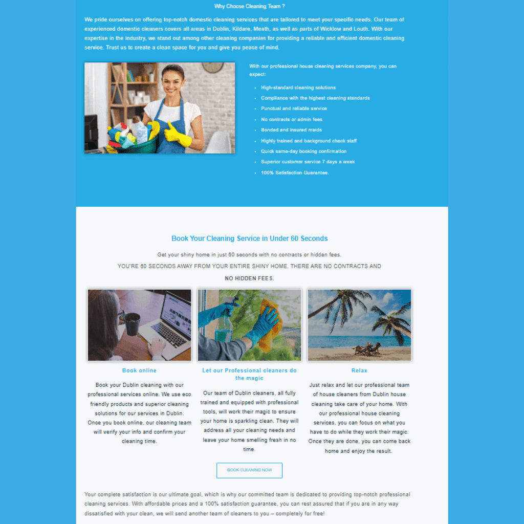 Cleaning Team screenshot 3