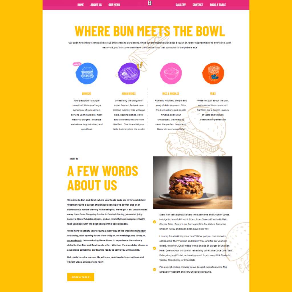 Bun and Bowl screenshot 1