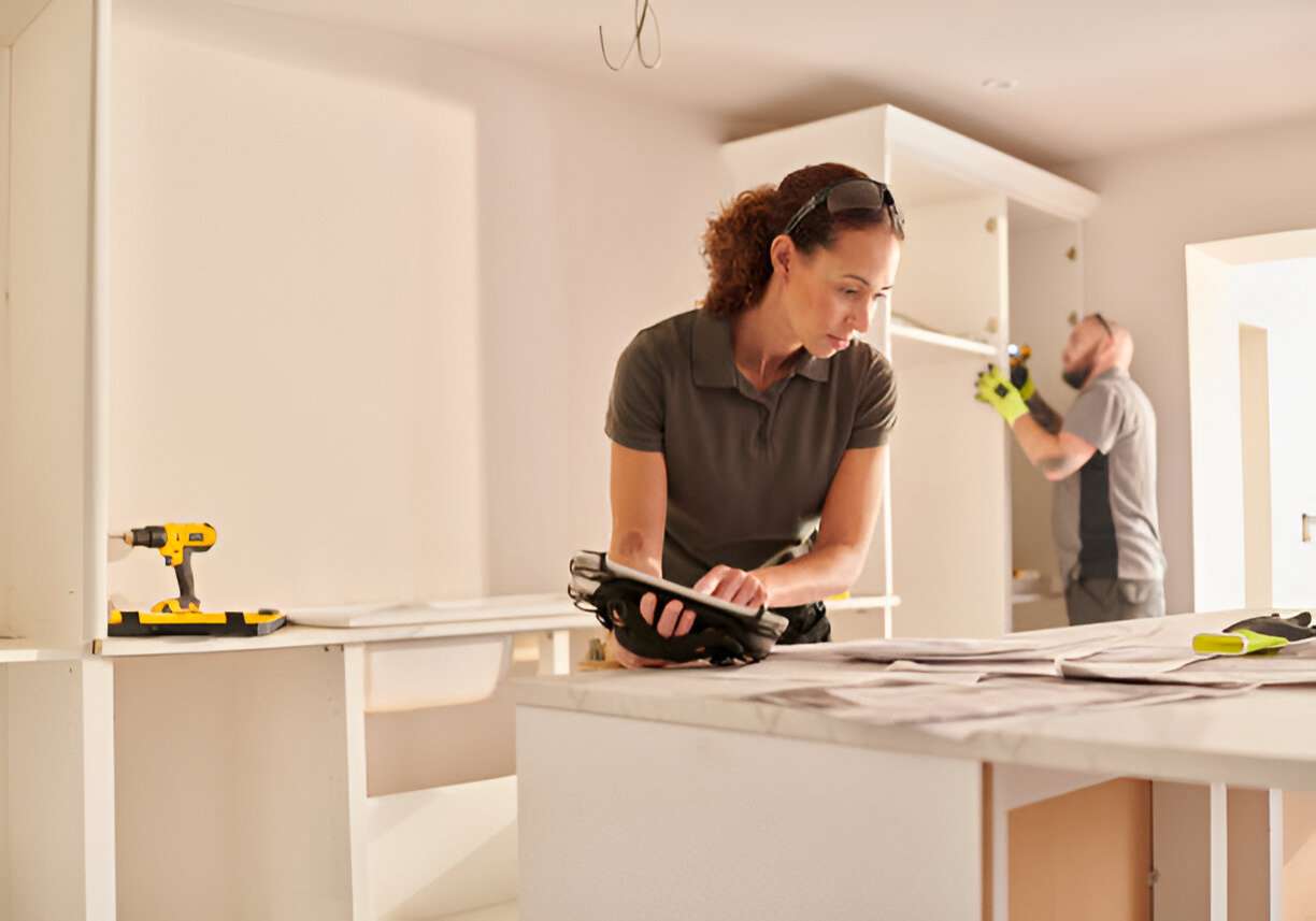 kitchen fitting team